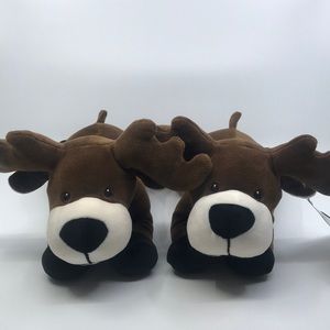 Turbo The Moose Plush Lexus Brown Moose Stuffed Animal Lot of 2